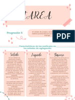 Documento A4 Apuntes Notas Femenino Bonito Organico Rosa y Verde