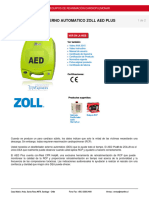 Desfibrilador Semiautomatico Zoll Aedplus