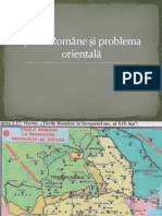 Țările Române Și Problema Orientală