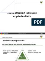 Administration Judiciaire Et Pénitentiaire