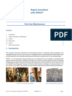 Instructions For Doing First Line Maintenance With ZINGA.