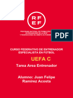 _JUAN FELIPE RAMIREZ ACOSTA TAREA AREA ENTRENADOR UEFA C 3ED.