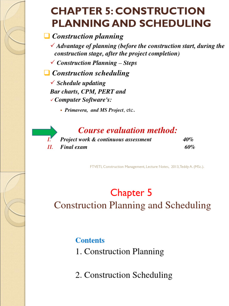 Construction Planning and Scheduling Guide | PDF | Construction Management