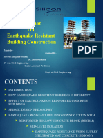 EARTHQUAKE RESISTANCE BUILDING CONSTRUCTION