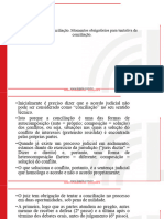 Material Tentativas de Conciliação