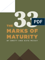 The 33 Marks of Maturity (Brett McKay, Kate McKay) (Z-Library)