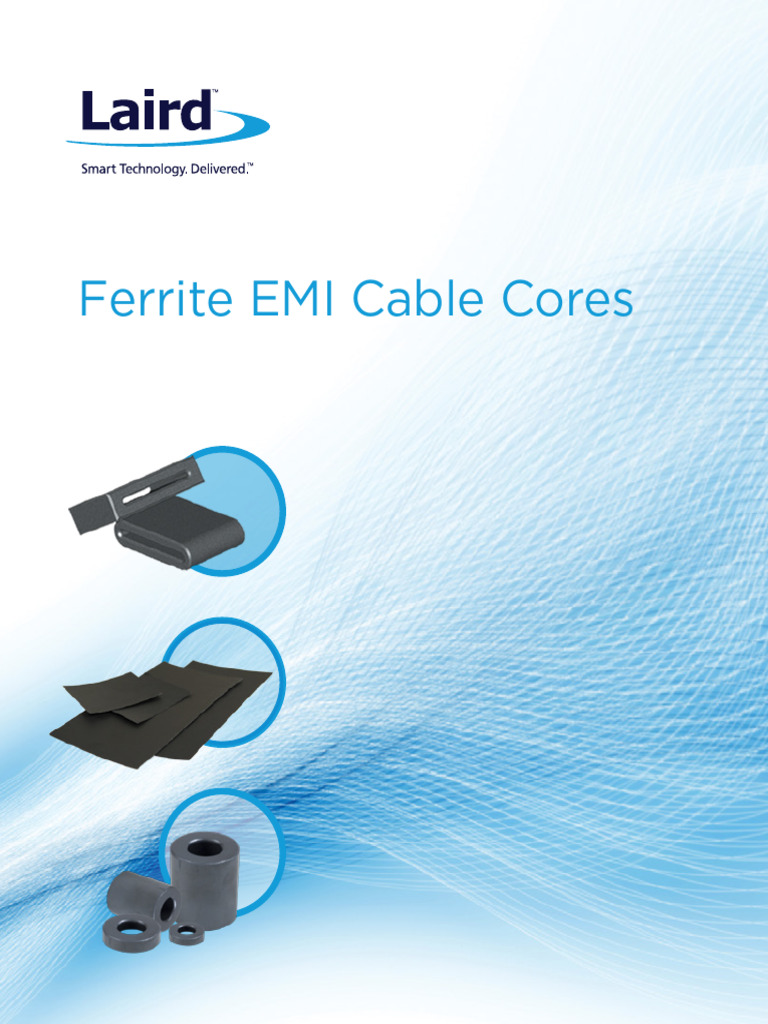 Catalog Ferrite Cores 0717-1846854 | PDF | Electromagnetic Interference ...