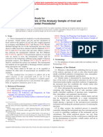 Proximate Analysis of The Analysis Sample of Coal and Coke by Instrumental Procedures