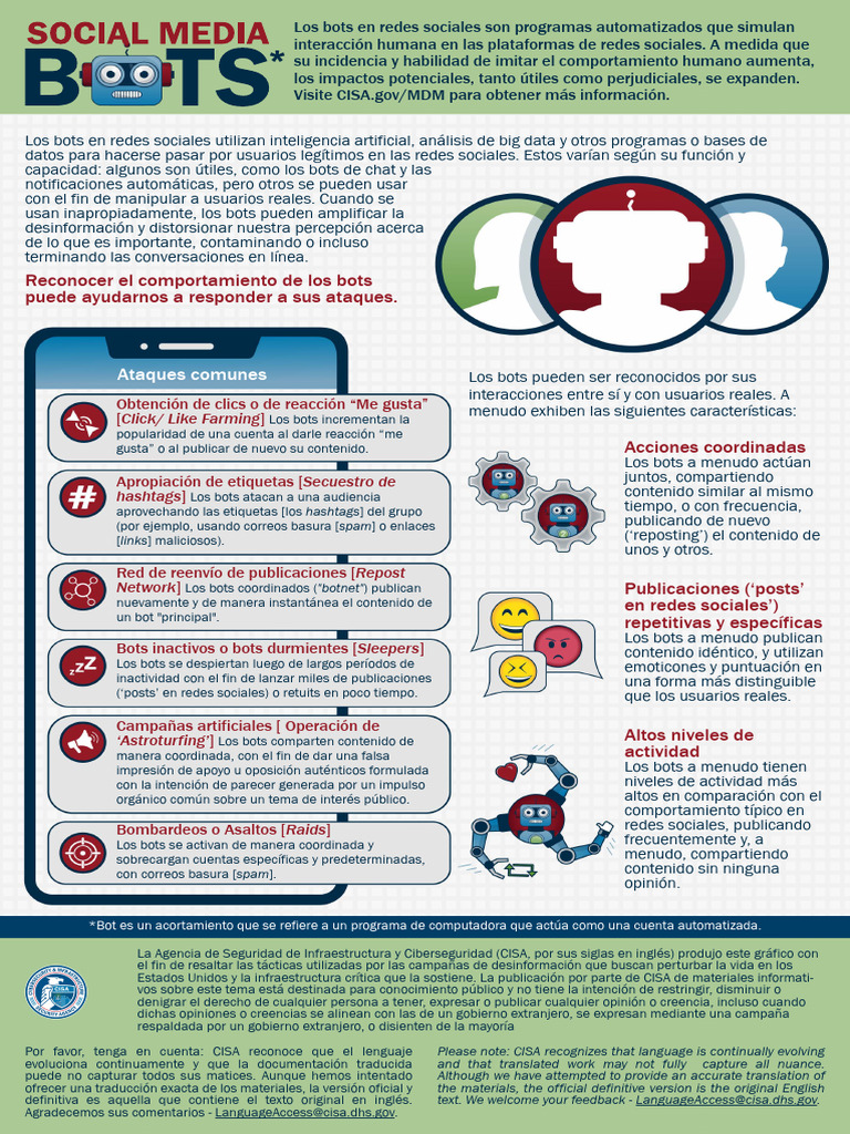 Impacto de los Bots en Redes Sociales | PDF | Internet Bot | Spamming