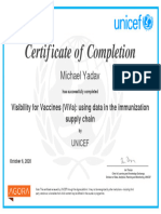 ViVa - Course Certificate