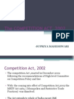 The Competition Act 2002