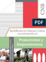 CNB Modalidades Flexibles Bachillerato Productividad y Emprendimiento