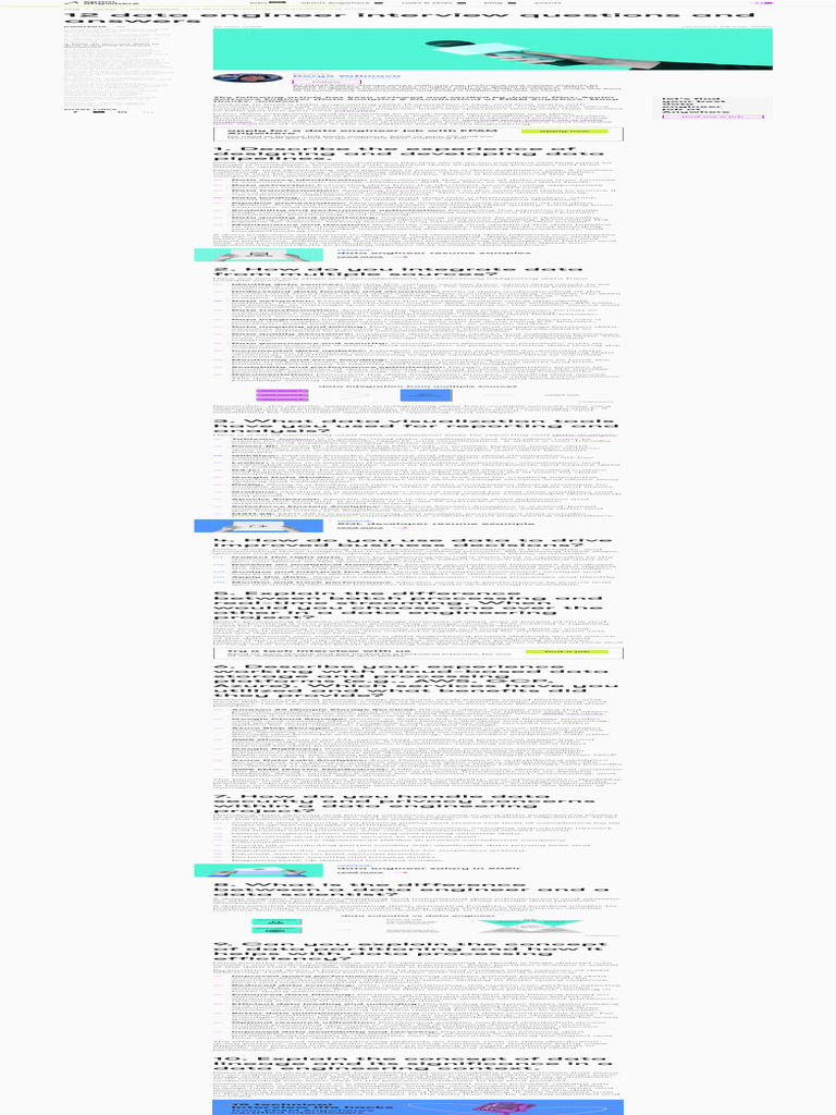 EPAM LEAD DATA ENGINEER INTERVIEW QUESTIONS visual data 6