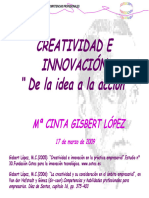 Seminario Innovación y Creatividad 17 Marzo