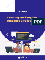 Creating and Dropping Database & Collections