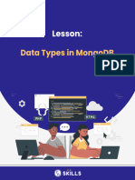 Data Types in MongoDB