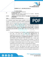 Conferencia de Prensa Sobre La "Investigación Del Agua de Mar" y Ecopatitas.