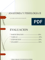 Anatomia y Fisiologia II
