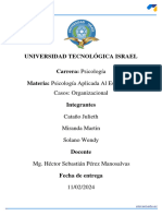 Tarea 1 Psico. Aplicada Estudio de Caso Organizacional