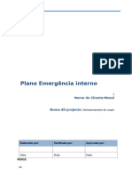 PEI-Plano de Emergência Interno-Madimoc