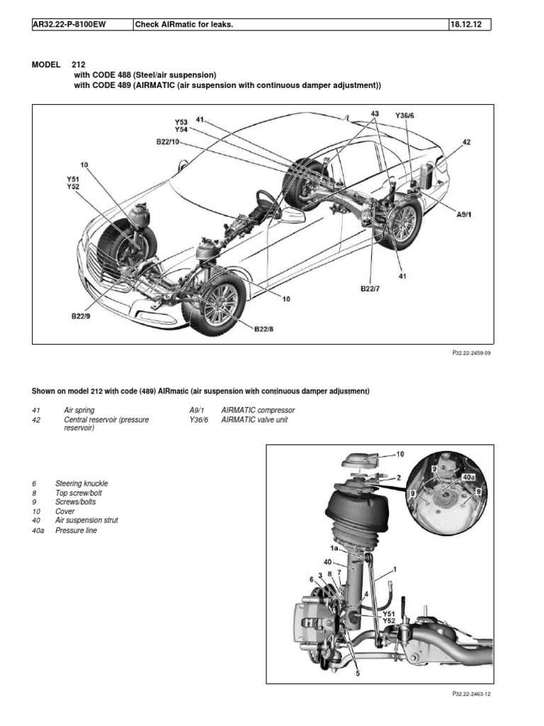 Check AIRmatic For Leaks Download Free PDF Leak Automotive
