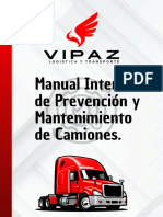 Manual Interno de Prevencion y Mantenimiento de Camiones - Vipaz