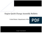 Engine Quick Change Assembly Bulletin