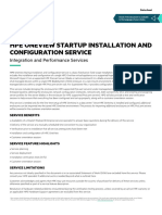 HPE OneView Startup Installation and Configuration Service Data Sheet-4aa4-2814enw