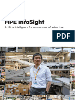HPE InfoSight - Artificial Intelligence For Autonomous Infrastructure-A00043401enw