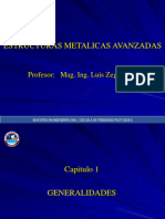 1CIV15 estructuras Metalicas Avanzadas PUCP