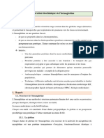 10 - Exploration Biochimique de Lhemoglobine