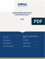 Safeguardingand Child Protection Policy