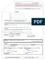 CH9 - Les Structures de Controle Iteratives-3sc-Exp (Élève - 2015)