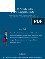 udp wanderers file sharing   p2p file transfer 