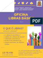 Oficina Básica - Língua Brasileira de Sinais