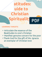 Lesson 3-Beatitudes, Guide to Christian Spirituality