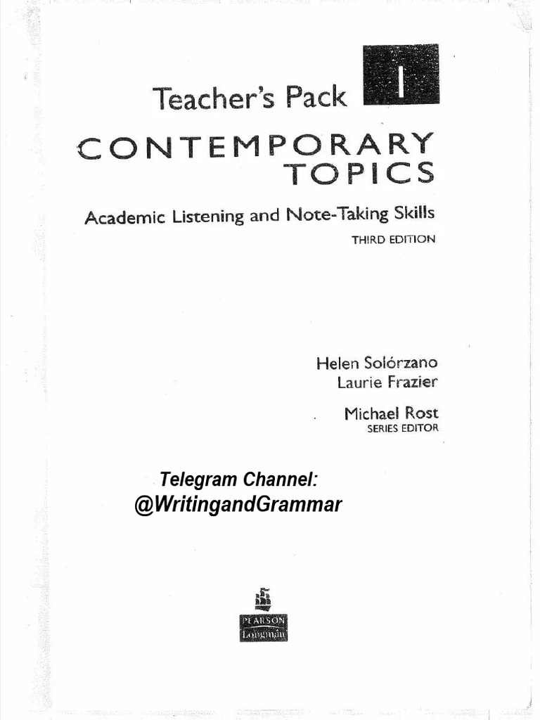 Topics 1 | PDF | Vocabulary | Reading Comprehension