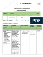 SESION DE APRENDIZAJE 5147 11 Mayo Matematica