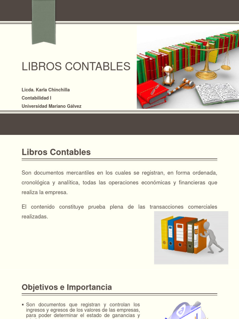 Guía Completa de Libros Contables | PDF | Contabilidad | Hoja de balance
