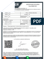 EMA01501 Certificado