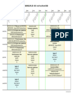 Emploi Du Temps de BACHELOR L3D - S6 D - 4