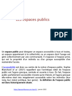 Espaces Public 2023 2024