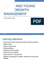 Infant and Young Child Growth Management Modified