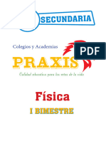 Libros - PRAXIS - FÍSICA - 1° Año de Secundaria - COMPLETO