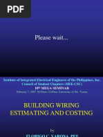 Download Building Wiring Estimating  Costing by api-3836341 SN7225083 doc pdf