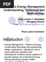 Basic Enegry Management Presentation