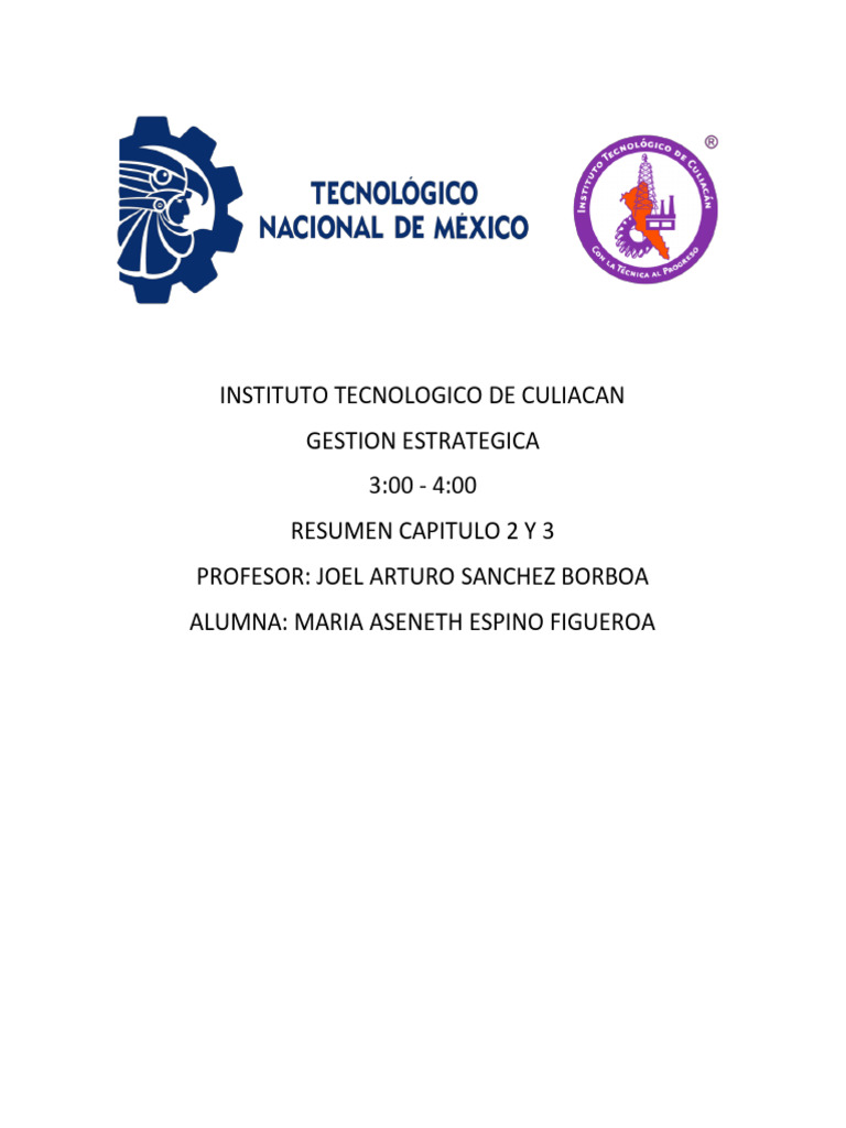 Resumen Capitulo 2 y 3 | PDF | Business | Mercado (economía)