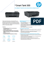 Imprimante Multifonction A Reservoirs Rechargeables HP Smart Tank 500