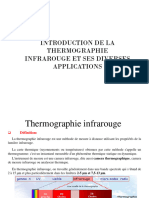 INTRODUCTION THERMOGRAPHIE INFRAROUGE ET SES APPLICATIONS
