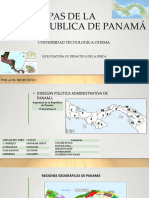 Mapas de La Republica de Panamá